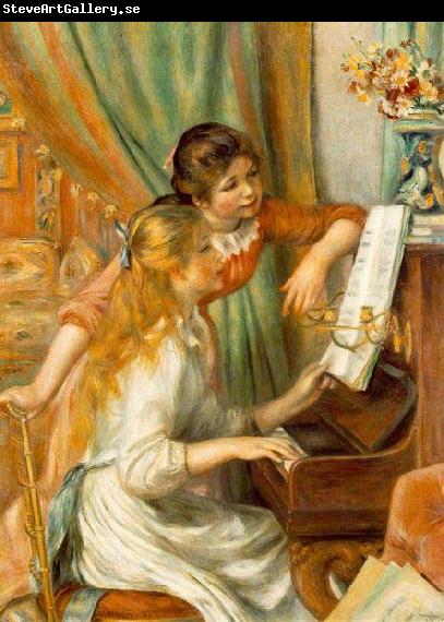 Pierre-Auguste Renoir Girls at the Piano,